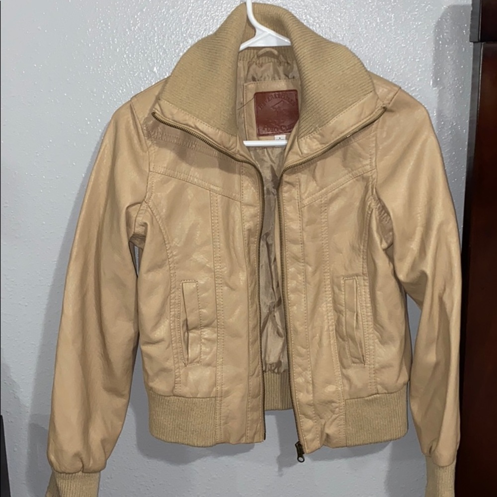 Leather jacket